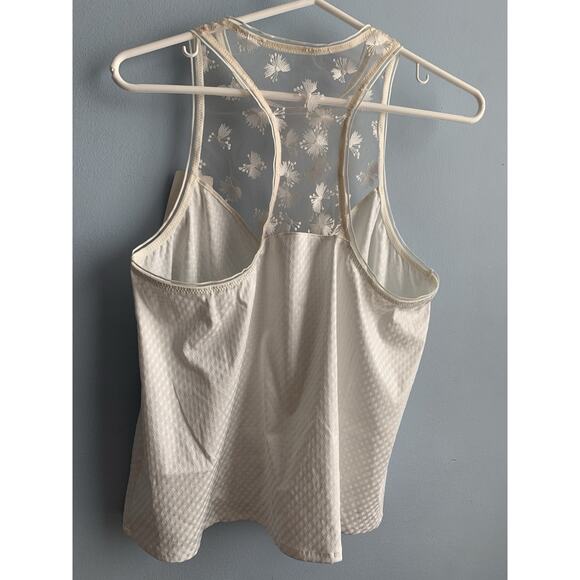 Simone Perele Women's Size 2 FR Augustine Ivory Lacey Top Racer Back Lingerie - Picture 8 of 12